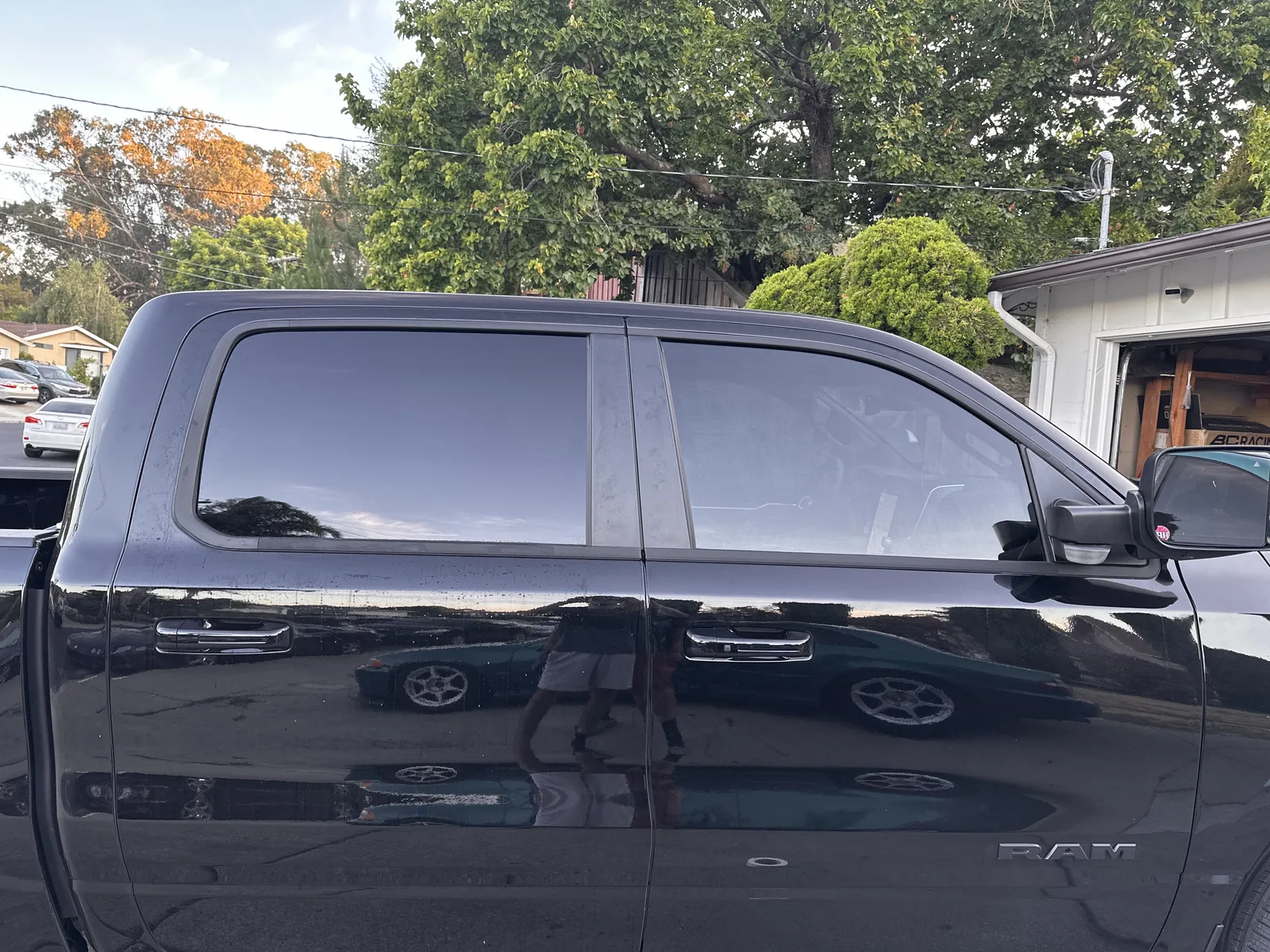 Tesla Model Y with premium ceramic window tint in San Diego